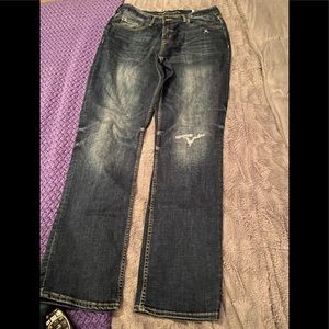 NWOT men’s 34 x 34 distressed jeans